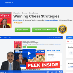 PREMIUM CHESS VIDEO | Winning Chess Strategies by IM Jeremy Silman & GM Yasser Seirawan (Chessable) - CHESS PREMIUM