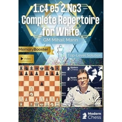 PREMIUM CHESS VIDEO | 1.c4 e5 2.Nc3 - Complete Repertoire for White  - GM Mihail Marin (Modern Chess) - CHESS PREMIUM