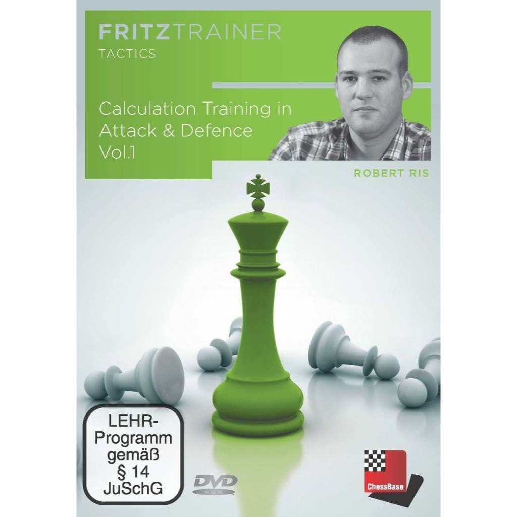 PREMIUM CHESS VIDEO | Calculation Training in Attack & Defence Vol.1 by Robert Ris (CBFT) - CHESS PREMIUM
