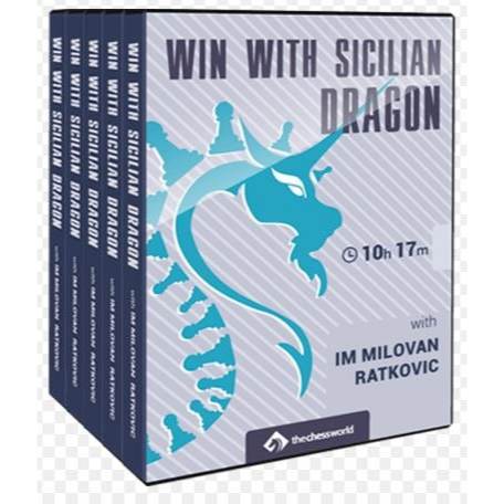 PREMIUM CHESS VIDEO | Win with Sicilian Dragon with IM Milovan Ratkovic (Videos & PGNs) - CHESS PREMIUM