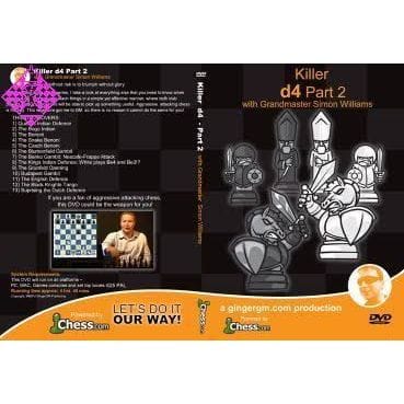PREMIUM CHESS VIDEO | Killer d4 Volume 2 by Simon Williams (Videos & PGN) - CHESS PREMIUM