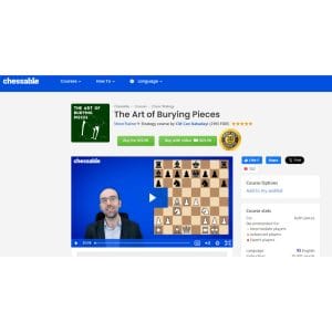PREMIUM CHESS VIDEO | The Art of Burying Pieces by CM Can Kabadayi CHESSABLE - CHESS PREMIUM