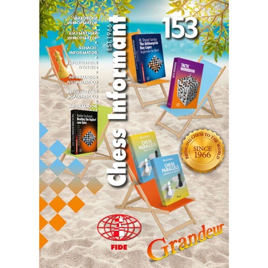 CHESS MAGAZINE | MAJALAH CATUR | Chess Informant 153 (PDF + PGN's) - CHESS PREMIUM