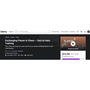 PREMIUM CHESS VIDEO | Exchanging Pieces in Chess – Zero to Hero Training by Manuel Ocantos (MP4) - CHESS PREMIUM