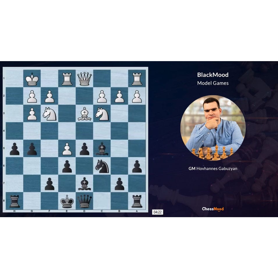 PREMIUM CHESS VIDEO | CHESSMOOD - BlackMood Model Games - CHESS PREMIUM