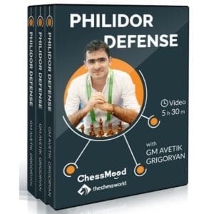 PREMIUM CHESS VIDEO | Attacking the Philidor Defense by GM Avetik Grigoryan (MP4) - CHESS PREMIUM