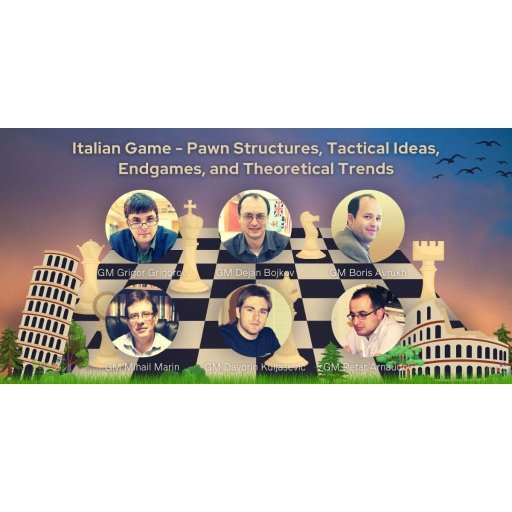 PREMIUM CHESS VIDEO | Italian Game - Modern Chess Camp Pawn Structures, Tactical Ideas, Endgames, and Theoretical Trends ( MP4 + PGN ) - CHESS PREMIUM