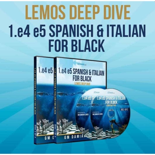 PREMIUM CHESS VIDEO | 1.e4 e5 Beating Italian and Ruy Lopez with Black, GM Damian Lemos Ichessnet - CHESS PREMIUM