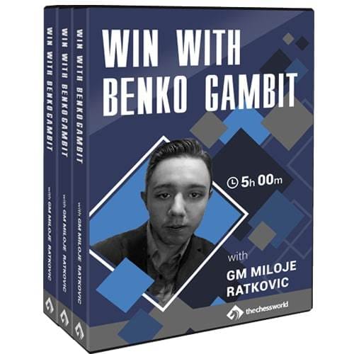 PREMIUM CHESS VIDEO | Win with Benko Gambit by GM Miloje Ratkovic - CHESS PREMIUM