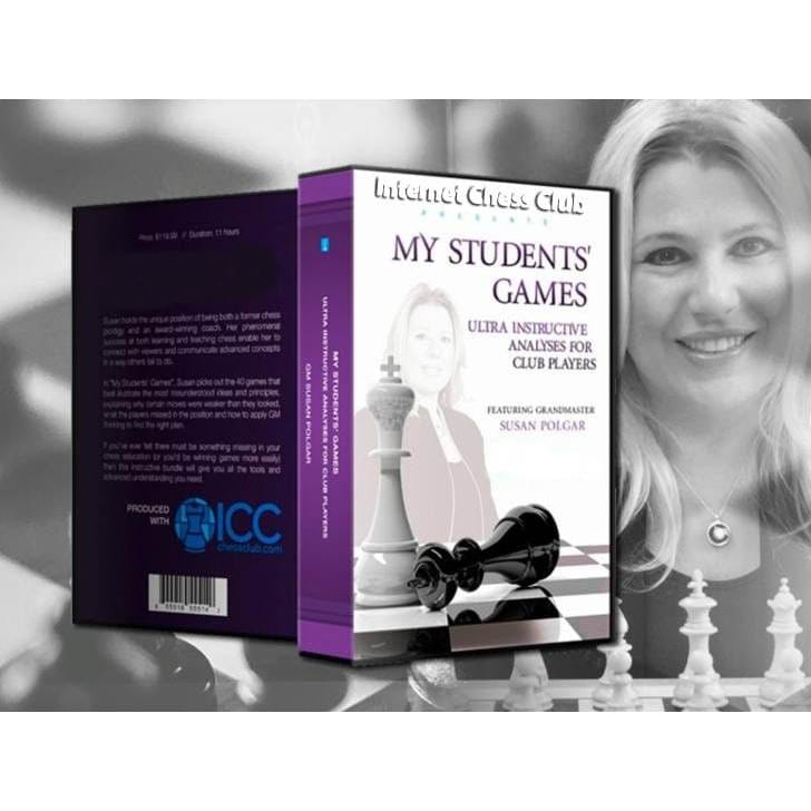 PREMIUM CHESS VIDEO  | The Chess World   My Students Games by Susan Polgar - CHESS PREMIUM