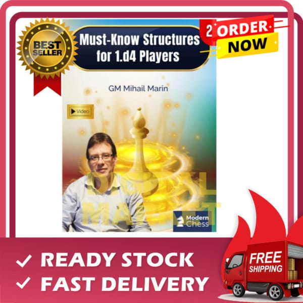 PREMIUM CHESS VIDEO !! Must-Know Structures for 1.d4 Players - Part 2 by GM Mihail Marin (MP4) - CHESS PREMIUM