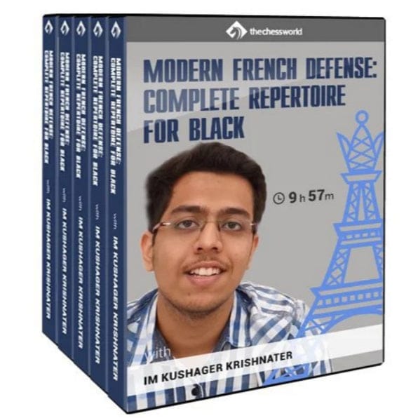 Modern French Defense: Complete Repertoire for Black with IM Kushager Krishnater