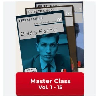 ChessBase  Master Class Vol.1-15 SDVL Collection version of CBFT