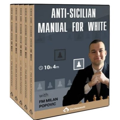 Anti-Sicilian Manual for White with FM Milan Popovic FM Milan Popovic