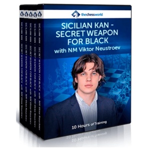 Sicilian Kan Secret Weapon for Black with NM Neustroev + PGN
