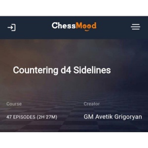 Countering d4 Sidelines Chessmood + PGN