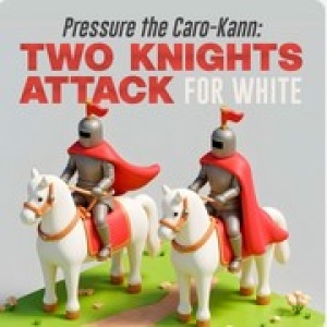 Pressure the Caro-Kann Two Knights Attack for White + PGN Aug 13, 2025