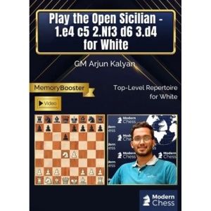Play the Open Sicilian - 1.e4 c5 2.Nf3 d6 3.d4 for White + PGN September 12, 2025