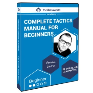 Complete Tactics Manual for Beginners with IM Boroljub Zlatanovic + PGN