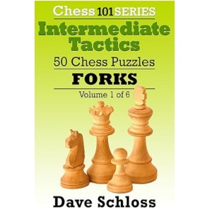 Intermediate Tactics 50 Chess Puzzles - Forks PDF + PGN