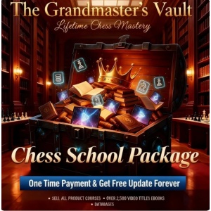 The Chess School Package Lifetime Chess Mastery (Exclusive all-in-one package)