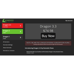 Komodo Dragon 3.3 Latest Version Chess Engine